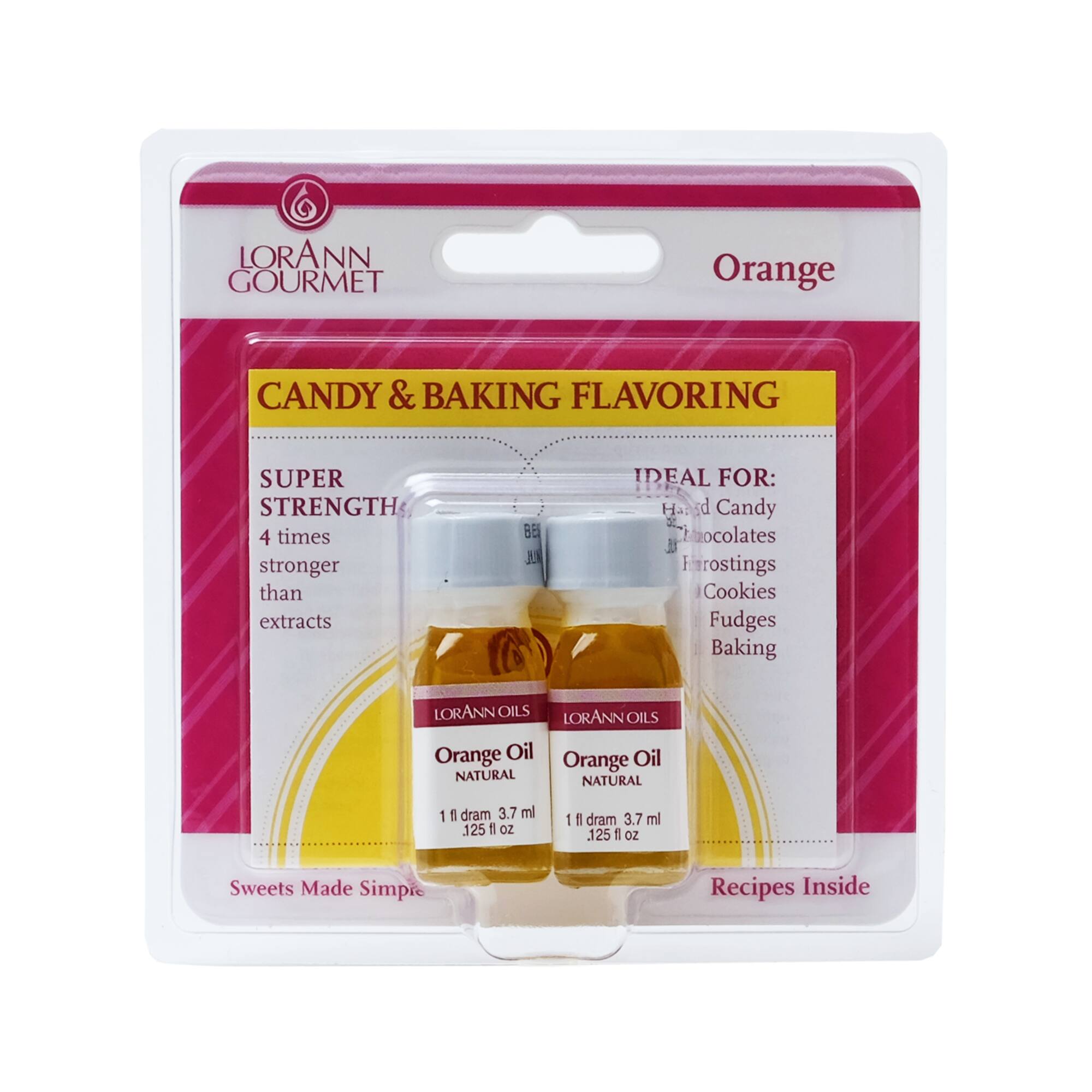 LorAnn Oils Natural Orange Oil, 2ct.